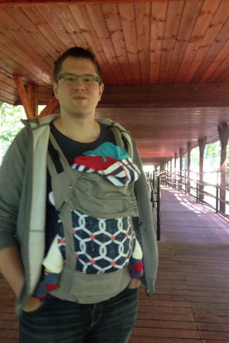 Co jakiś czas są takie wzniesienia z których można obserwować zwierzęta. Tu akurat Michał :)