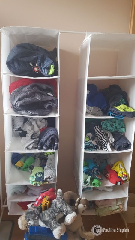 Szafa tymczasowa dzieci