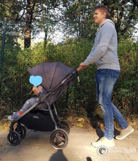 Valco baby snap Trend, Michał ma 190 cm