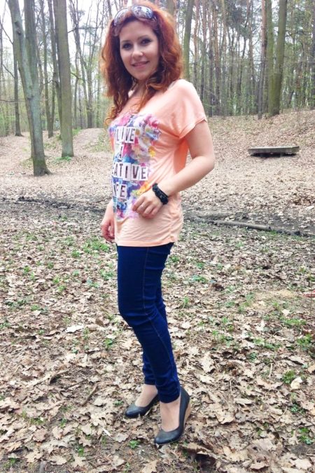 Jeansowe rurki w stylizacji, w końcu jest na tyle ciepło, że z przyjemnością nagrywam taki film :)