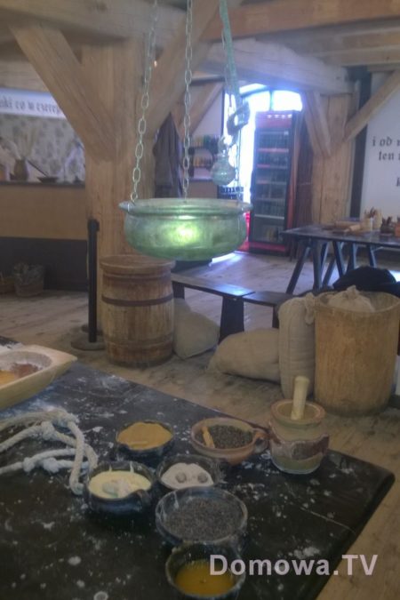 Widok na wnętrze Muzeum Piernika