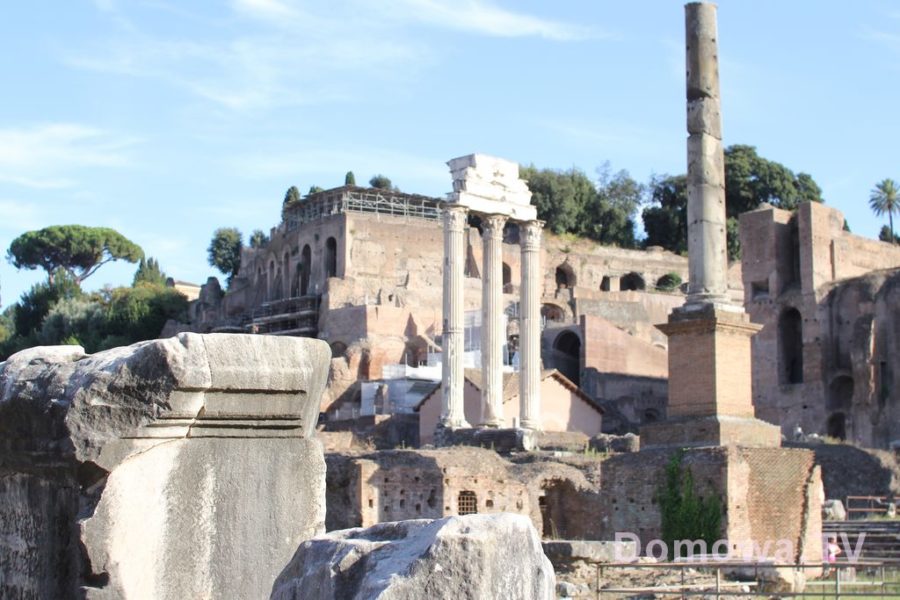 Rzym Forum Romanum, czyli każdy skrawek tego miasta robi wrażenie