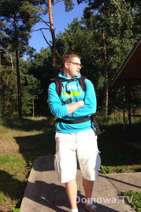 Widok z przodu :) czy ja mam nosidło? :)