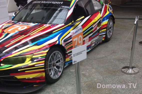 Wystawa BMW art car, czyli bardzo kolorowe samochody :)