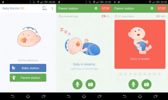 Baby Monitor 3G - wersja dla Androida