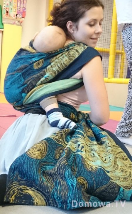 Natibaby StarryNight, sztywna jak deska, 40% bawełna, 60% len