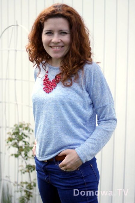 Zwykły, lekki sweterek
