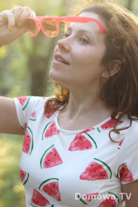 T-shirt w arbuzy