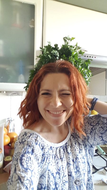 Pietruszka uwielbiam i zjadam mnóstwo :)