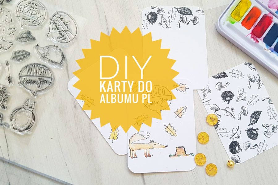 DIY karty do Project Life