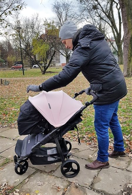 Prowadzenie wózka jest naprawdę bardzo komfortowe