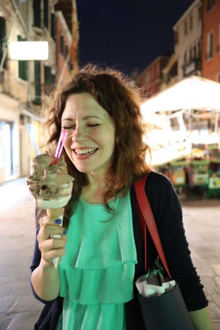 Lody, pierwsze włoskie lody w tym sezonie