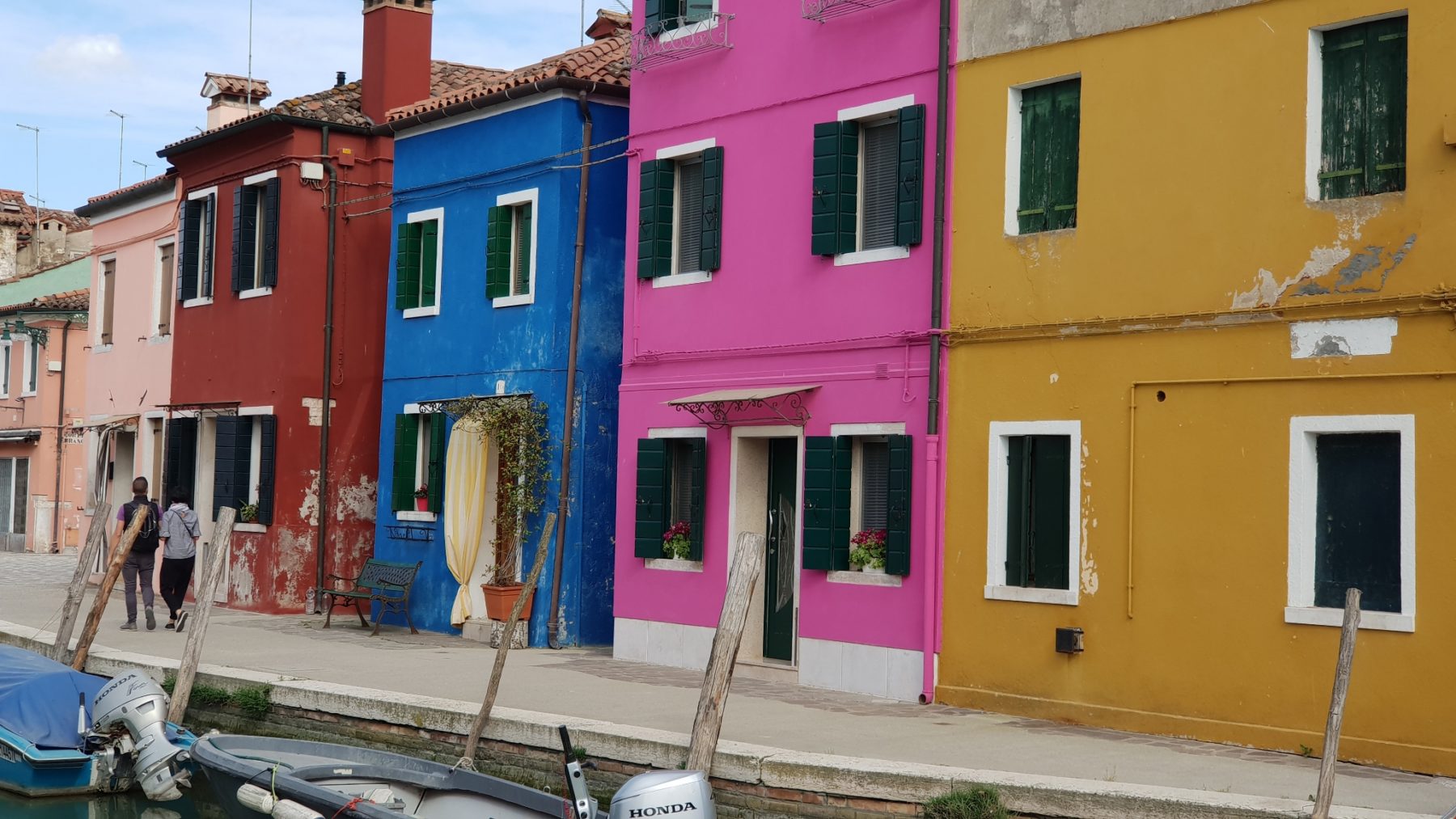 Piękne, kolorowe domki