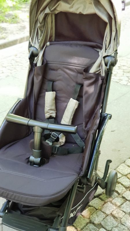 Siedzisko w wózku, zerknij na oparcie