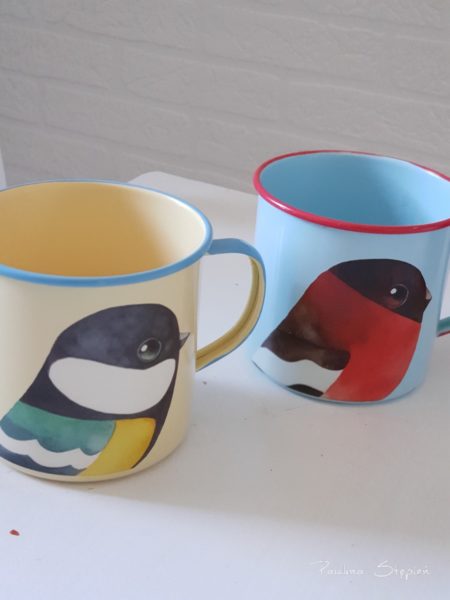 Kubeczki z kolekcji birds