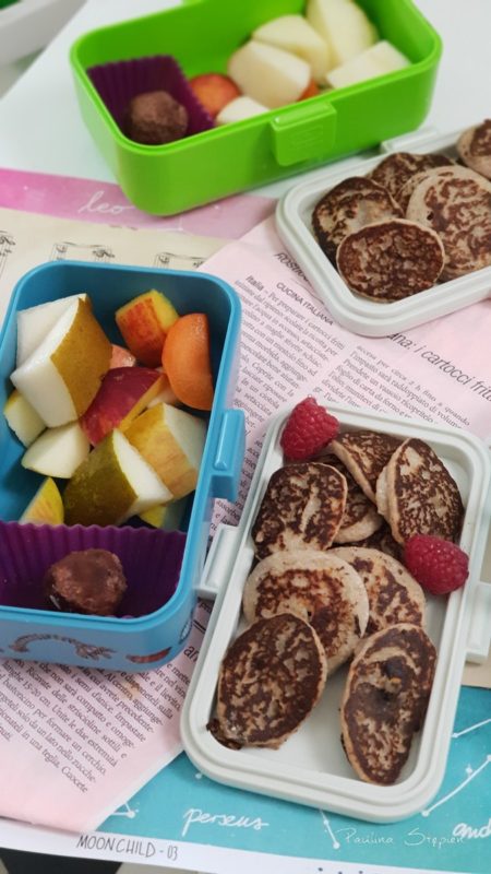 Placuszki w lunchboxach