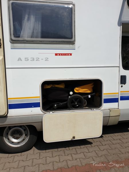 Bagażnik na wózek