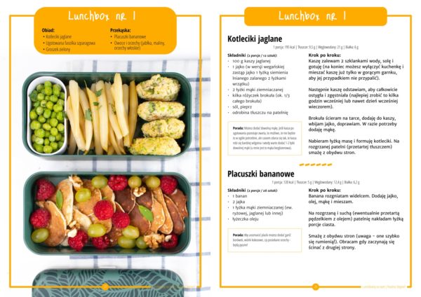 Ebook "Lunchboksy na start" - Przykładowy lunchbox
