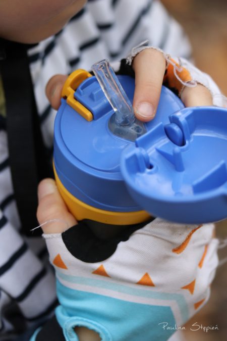 Thermos Foogo, miękka słomka, wygodne zamknięcie