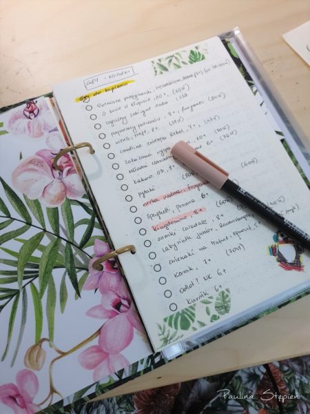 Mój tajemny notes z tajemną listą gier