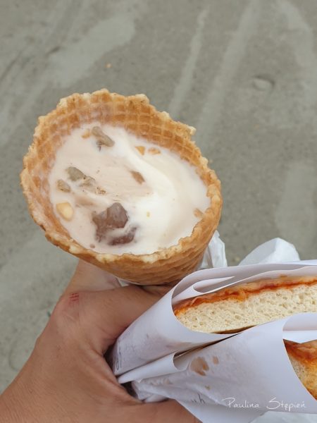 A to były lody kasztanowe, rety, zapamiętam je na długo, przepyszne!