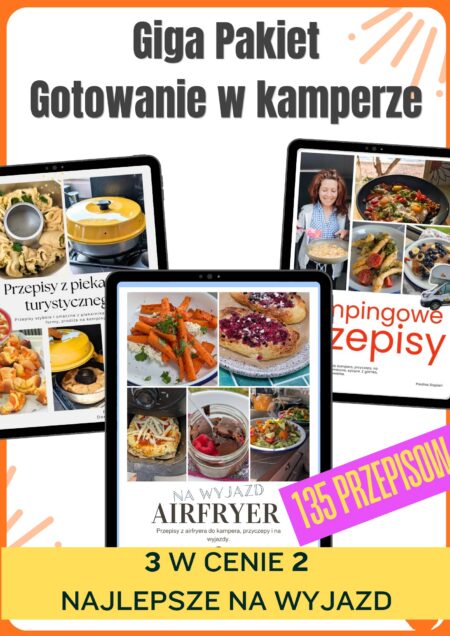 Giga Pakiet gotowanie w kamperze [3x ebook]